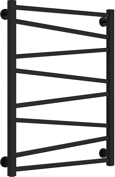 Полотенцесушитель водяной Сунержа Сирокко 80x60 см матовый черный