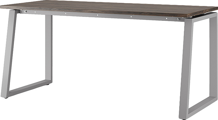 Стол офисный КОБОР TS1-100/60 aluminum/charlston