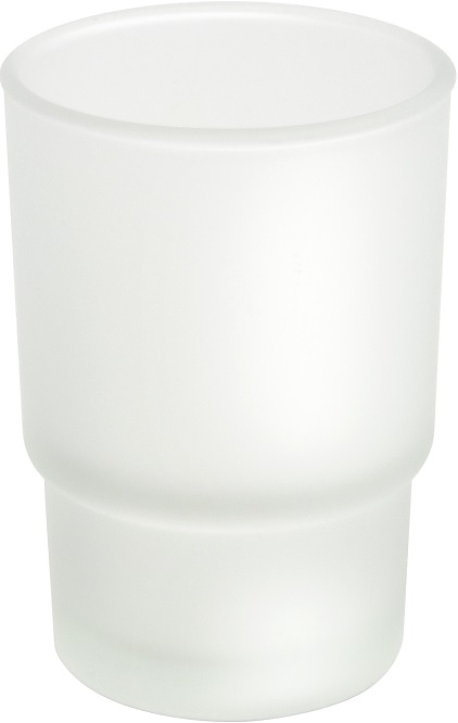 Стакан Puff Solinne 11121 Base (стекло матовое) белый сатин