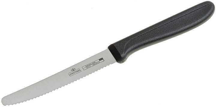 Нож кухонный Luxstahl L46S-944K 4" 108 мм черный