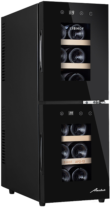 Винный шкаф Libhof Amateur APD-12 black