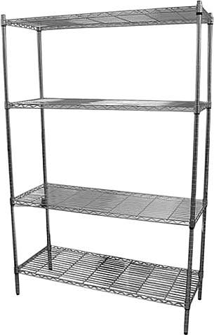 Стеллаж кухонный Starfood 910х450х1200