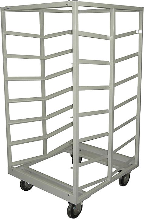 Тележка-шпилька для лотков ЦМИ ТЛН-14-Н (820х920х1660 мм, нерж.)
