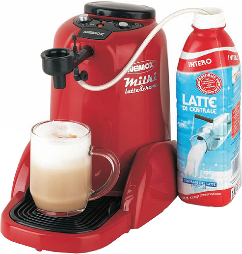 Капучинатор Nemox MILKI Latte&Crema красный