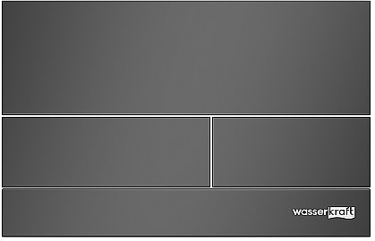 Кнопка смыва Wasserkraft MB04 черный матовый