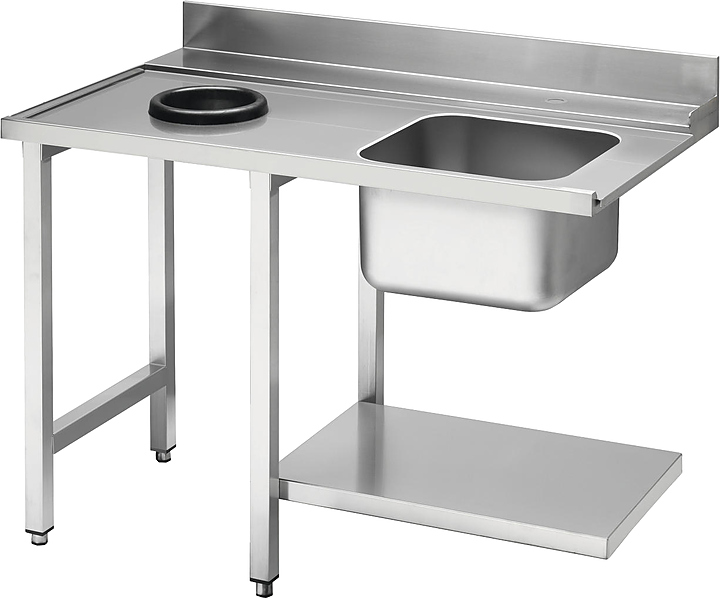 Стол для посудомоечной машины SMEG Professional WT51200SHL