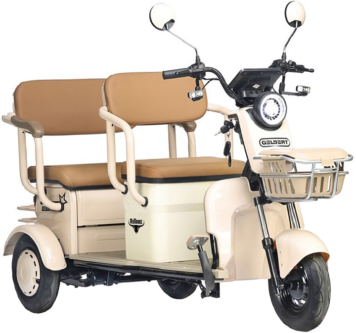 Трицикл Rutrike Gelbert Atlas бежевый