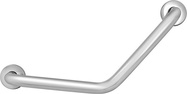 Поручень Puff Solinne 11424 Base L-образный (нерж. сталь) хром