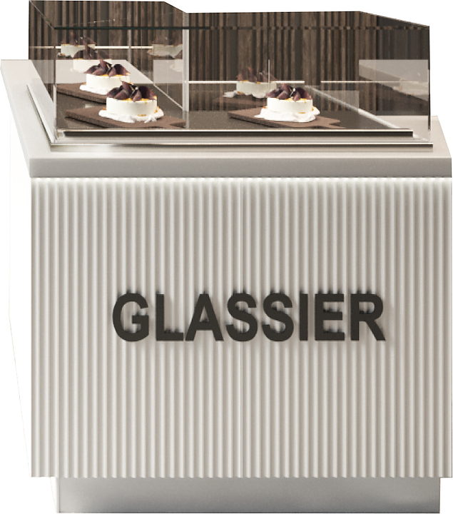 Витрина кондитерская угловая Finist GLASSIER LUX GСL-12/7/3