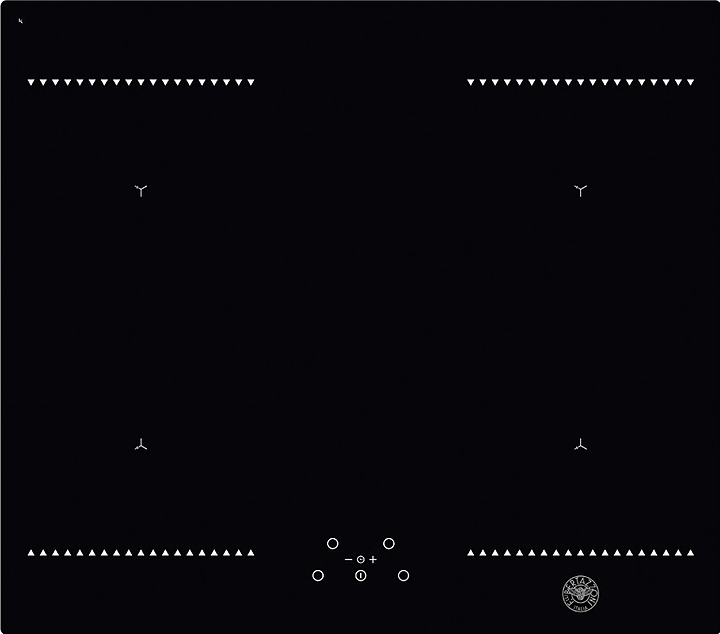 Варочная панель Bertazzoni P604IC2B2NEE индукционная с 2 расширенными зонами