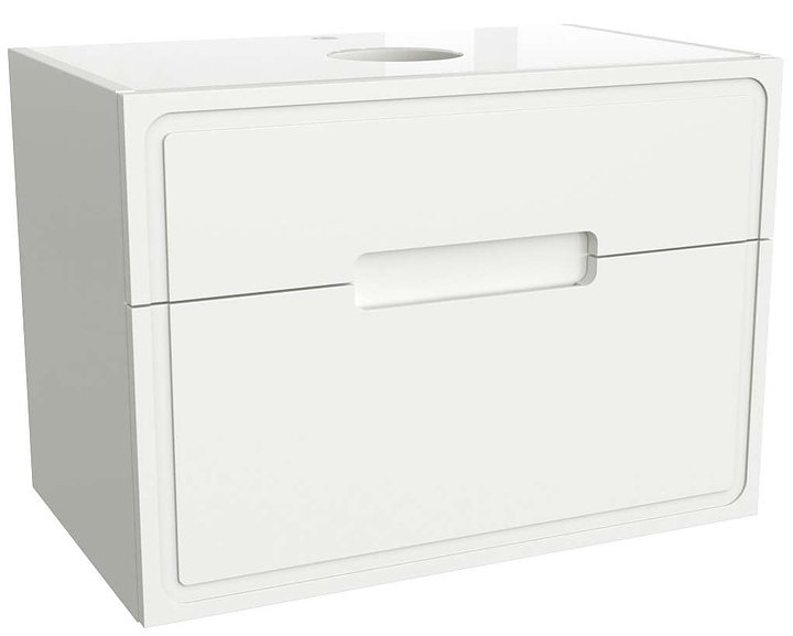 Тумба под столешницу Taliente Olejio TA-MBO-80PS-blanco 79.3х48.6х56 см белый