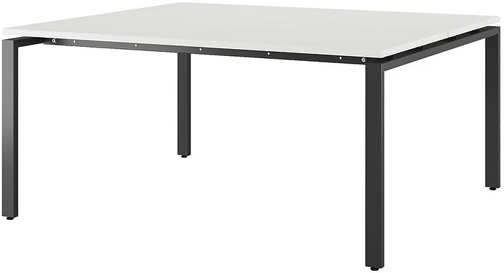 Стол офисный КОБОР P/2-120/140 black/premium