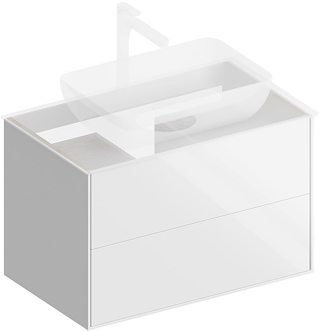 Тумба под раковину Kerama Marazzi Plaza Modern PLB.M.80.2\WHT.V