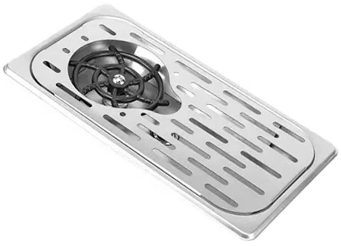 Ринзер Manifesta Sparklo circle JRSSH32174 325х175х40 мм встраиваемый, хром