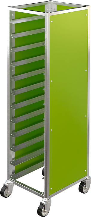 Тележка-шпилька для подносов Restoinox ТШСЗППА-12-25/25-430/325-360