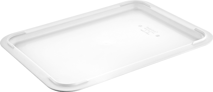 Крышка для контейнера для теста Gastroplast GPHL-02 30х40 см h=2,5 см (полпропилен) белая