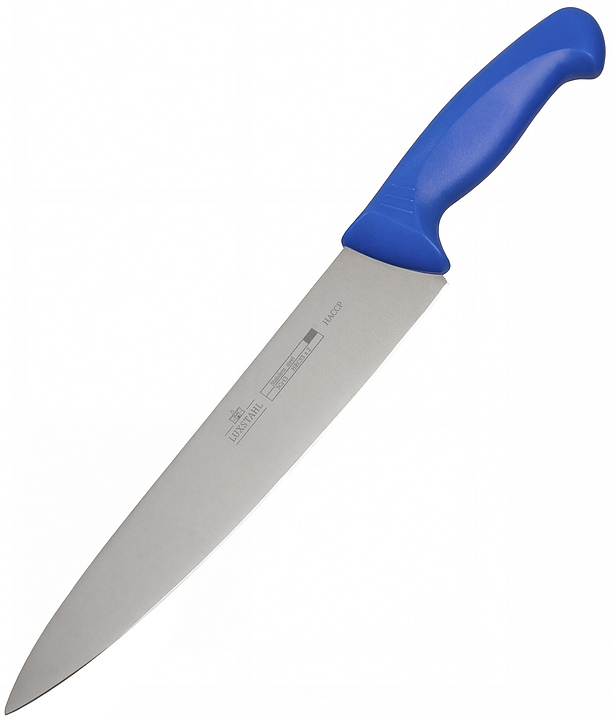 Нож универсальный Китай Luxstahl HACCP W016 10" 250 мм синий
