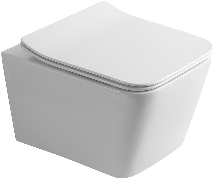Унитаз подвесной WesnaArt KUBUS 205-KUB13 белый