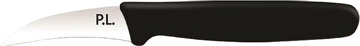 Нож для чистки овощей P.L. Proff Cuisine Pro Line 81222420 l=6/15,5 см (нерж. сталь) с черной рукояткой (пластик)