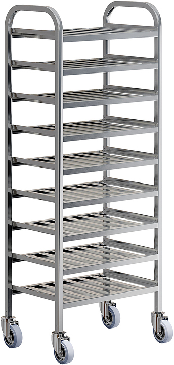 Тележка-шпилька для подносов Restoinox ТШСПР-9/304