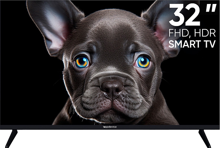 Телевизор Topdevice 32" CS08 FHD (TDTV32CS08F_BK) черный