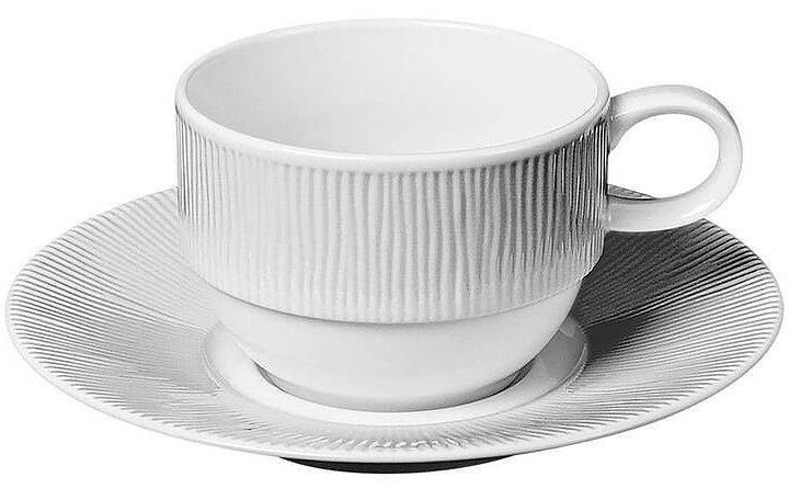 Кофейная пара Noble Neo Silk 99601 115 мл белый