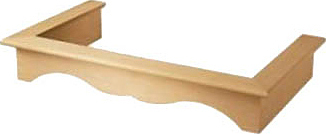 Рамка Faber С4 600 ясень неокраш. для RANCH (112.0157.191)