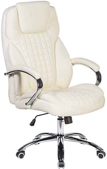 Кресло для руководителя DOBRIN 114B-LMR CHESTER (кремовое)