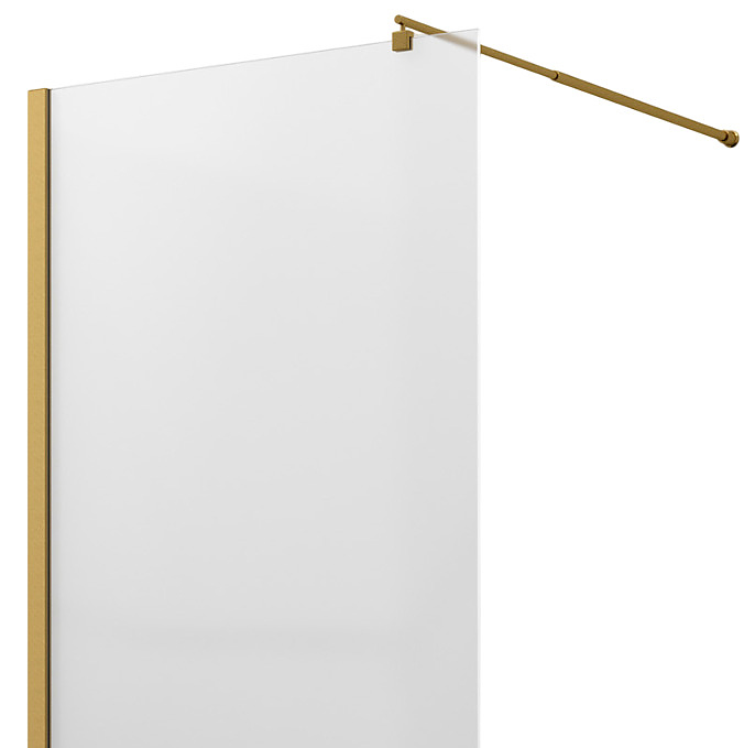 Душевое ограждение Wasserkraft Rur 30W39BG-MG 2000х900 мм матовое золото