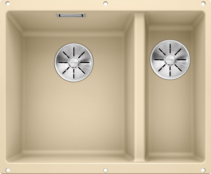 Кухонная мойка Blanco Subline 340/160-U InFino Silgranit шампань левая мойка