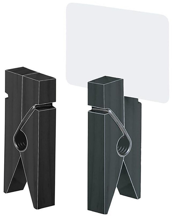 Прищепки-мини деревянные P.L. Proff Cuisine 7599924 2,5 см, 50 шт/уп черные