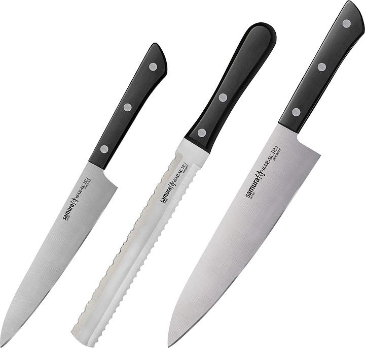 Набор кухонных ножей Samura Harakiri SHR-0230B