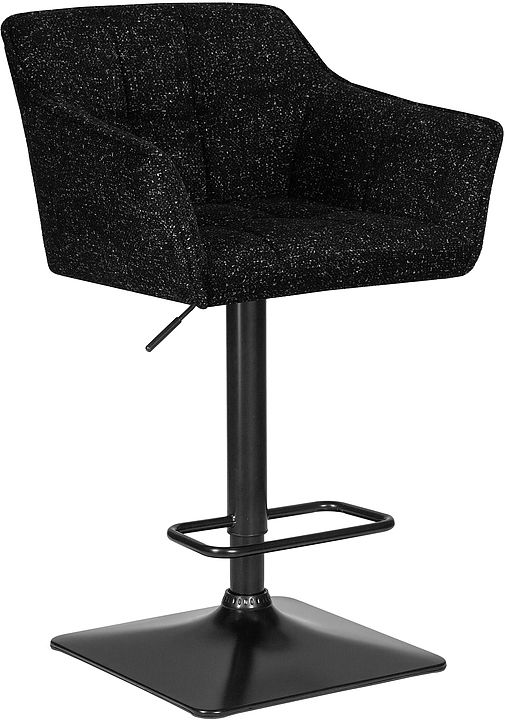 Стул барный DOBRIN 5033-LM-N RALF (черный) 2 шт.