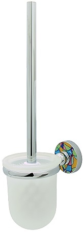 Ершик для унитаза подвесной Wasserkraft Diemel K-2227 хром, никель