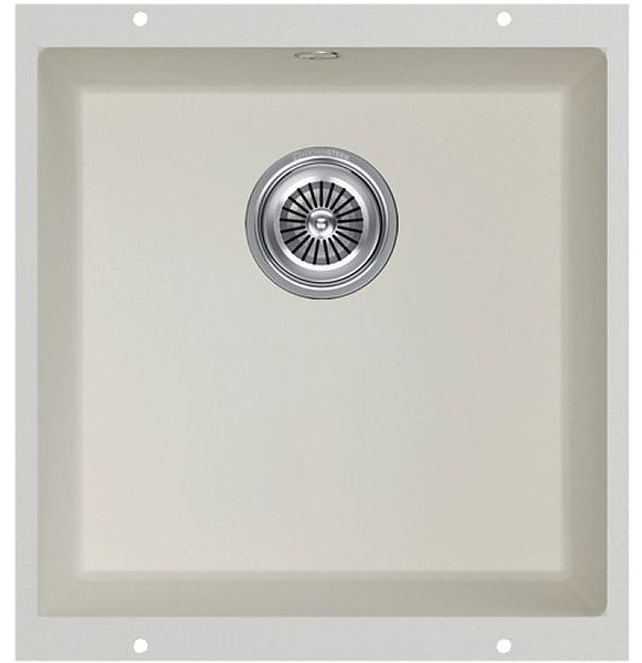 Кухонная мойка KUCHENSTERN 100VA10 UNDER 50 Ku-Granit 430х460х190 мм ваниль