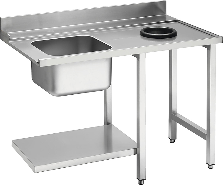 Стол для посудомоечной машины SMEG Foodservice WT51200SHR