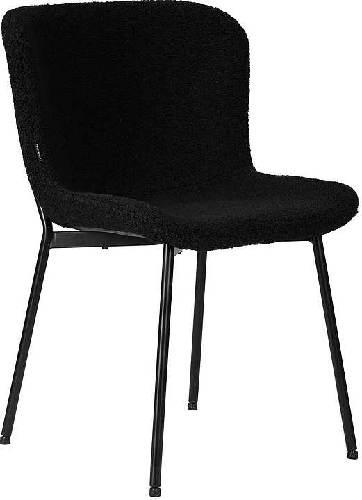 Стул обеденный DOBRIN 7404-LML MILO (черный)