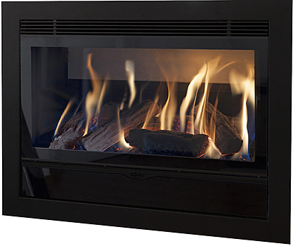 Камин газовый Karma ELEGANCE 67 EXCLUSIVE Huge line 60 антрацит