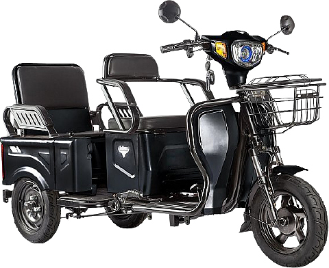 Трицикл Rutrike Вагон черный
