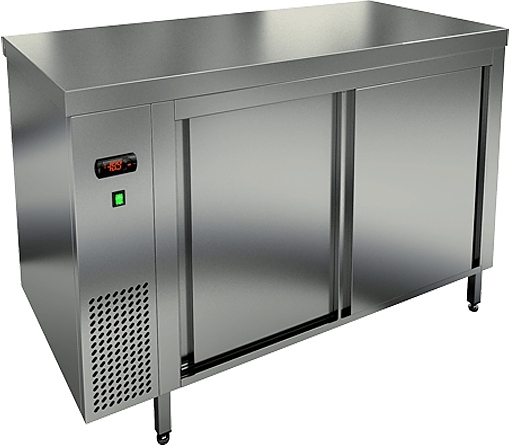 Стол тепловой HICOLD TS 11 GN O, двери-купе
