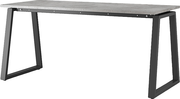 Стол офисный КОБОР TR-140/60 black/chicago