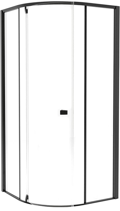 Уголок душевой Ravak Pivot PSKK3-90 Transparent 37677300Z1, профиль чёрный