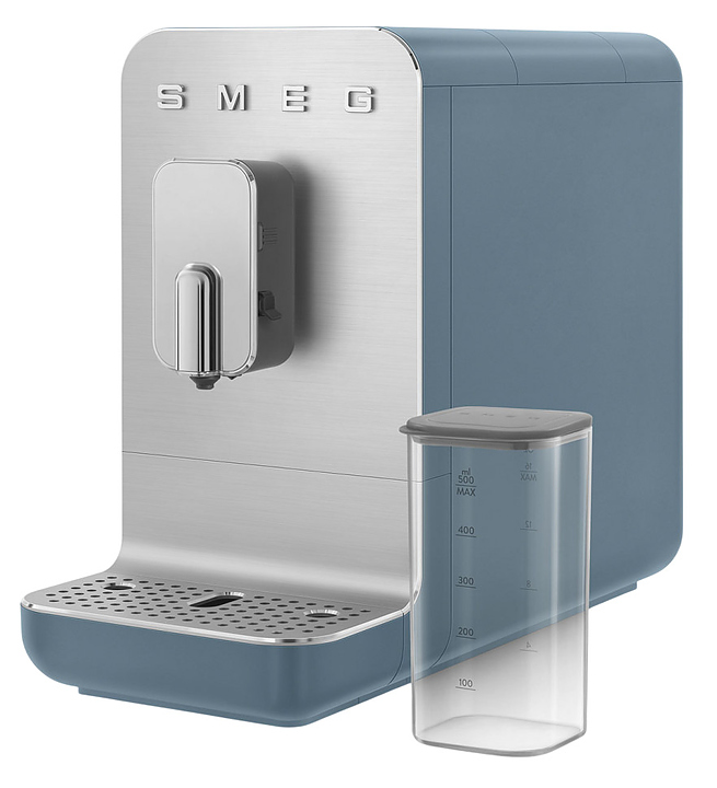 Автоматическая кофемашина SMEG Collezione BCC13SBMEU 1.5 л, синий шторм, матовый