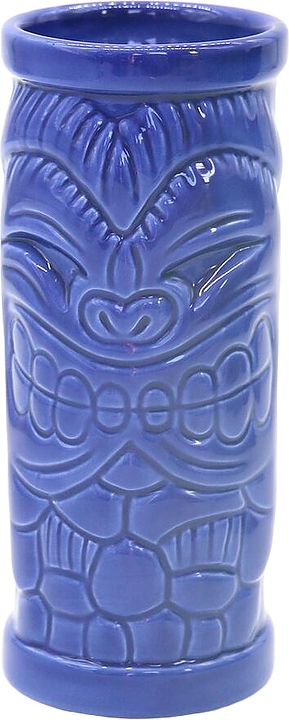 Стакан для коктейлей P.L. Barbossa Tiki TIKI0028 350 мл d=6,8 см h=16 см (керамика) синий