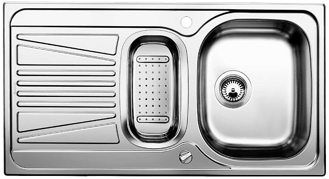 Мойка Blanco VIVA 6 S нержавеющая сталь (вентиль-автомат)
