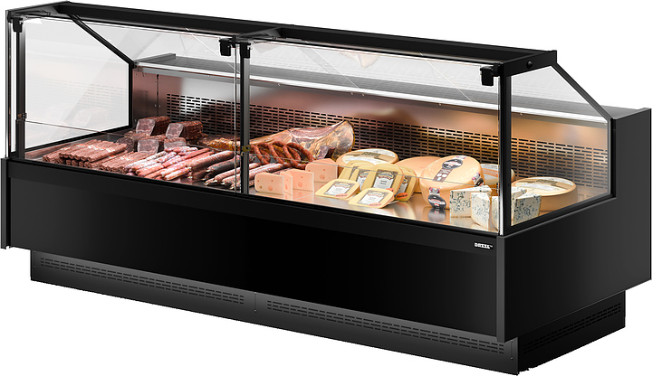 Витрина холодильная Dazzl Galaxy 090 Plug-in 375 вентилируемая среднетемпературная