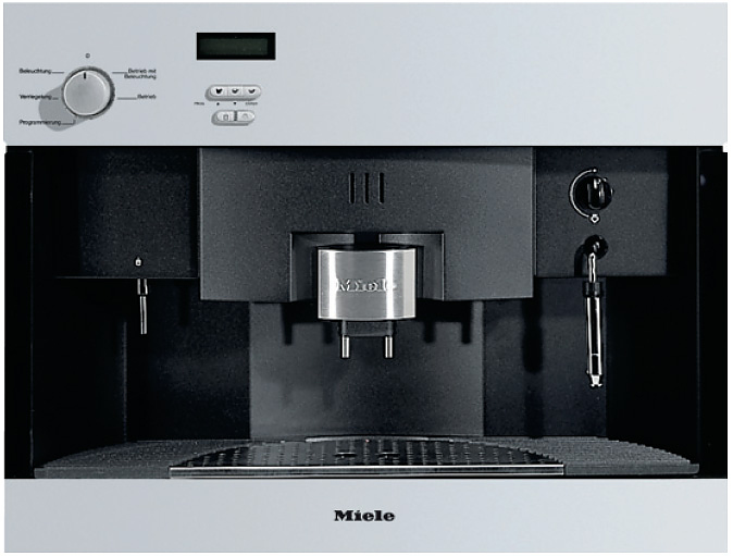 Встраиваемая кофемашина Miele CVA 620 черный