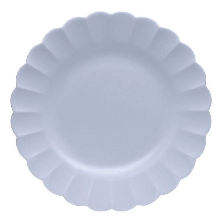 Тарелка мелкая Oxford FLORA ASTER 152390 d 27.5 см белый