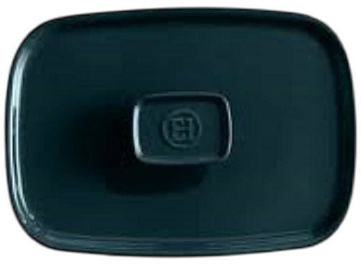 Крышка для формы для запекания Emile Henry 75223 30,5х22,5 см керамика, синий