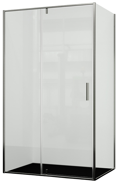 Уголок душевой Wasserkraft Spree 14P10 1200х1000х2000 мм, никель